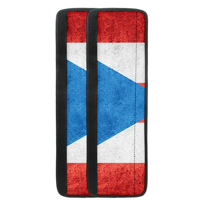 Grunge Puerto Rican Flag Print Refrigerator Handle Covers