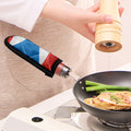 Grunge Puerto Rican Flag Print Skillet Handle Cover