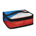 Grunge Puerto Rican Flag Print Small Lunch Bag