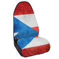 Grunge Puerto Rican Flag Print Waterproof Car Seat Cover