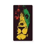 Grunge Rasta Lion Print Baby Crib Sheet