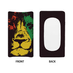 Grunge Rasta Lion Print Changing Pad Cover