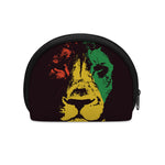 Grunge Rasta Lion Print Coin Purse