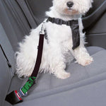 Grunge Rasta Lion Print Dog Seat Belt