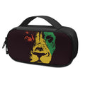Grunge Rasta Lion Print Portable Cooler Travel Case