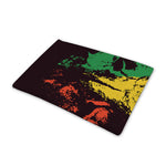 Grunge Rasta Lion Print Pet Cooling Mat Cover