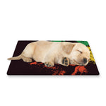 Grunge Rasta Lion Print Pet Cooling Mat Cover