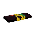 Grunge Rasta Lion Print Piano Keyboard Cover