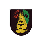 Grunge Rasta Lion Print Toilet Lid Cover