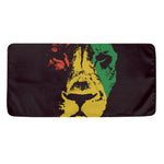 Grunge Rasta Lion Print Towel