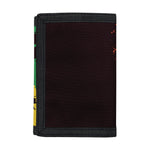 Grunge Rasta Lion Print Trifold Wallet