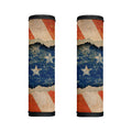 Grunge Ripped Paper American Flag Print Handle Covers