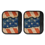 Grunge Ripped Paper American Flag Print Handle Covers