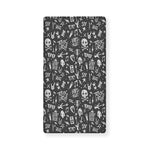 Grunge Rock And Roll Pattern Print Baby Crib Sheet