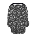Grunge Rock And Roll Pattern Print Baby Seat Cover