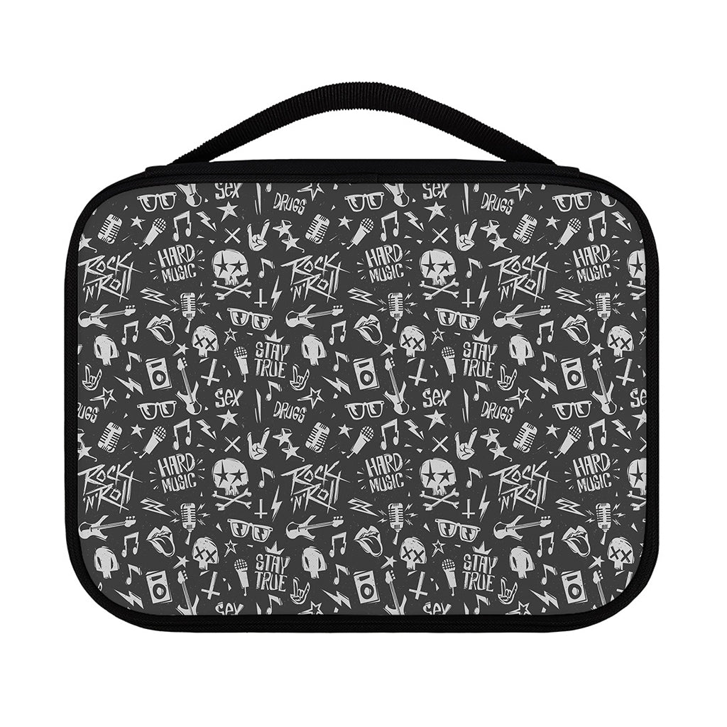 Grunge Rock And Roll Pattern Print Classic Bible Case