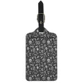 Grunge Rock And Roll Pattern Print Luggage Tag