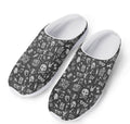 Grunge Rock And Roll Pattern Print Mesh Casual Shoes