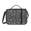 Grunge Rock And Roll Pattern Print Shoulder Strap Bible Bag