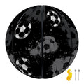 Grunge Soccer Ball Pattern Print Basketball