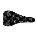 Grunge Soccer Ball Pattern Print Bicycle Seat Cover