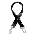Grunge Soccer Ball Pattern Print Dog Seat Belt