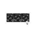 Grunge Soccer Ball Pattern Print Extended Mouse Pad