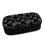 Grunge Soccer Ball Pattern Print Insulin Cooler Travel Case