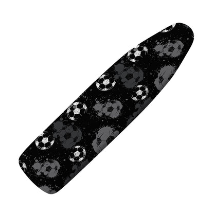 Grunge Soccer Ball Pattern Print Ironing Board Cover