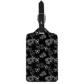 Grunge Soccer Ball Pattern Print Luggage Tag