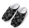 Grunge Soccer Ball Pattern Print Mesh Casual Shoes