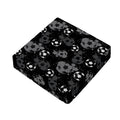Grunge Soccer Ball Pattern Print Outdoor Seat Cushion Cover