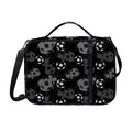 Grunge Soccer Ball Pattern Print Shoulder Strap Bible Bag