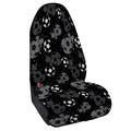 Grunge Soccer Ball Pattern Print Waterproof Car Seat Cover
