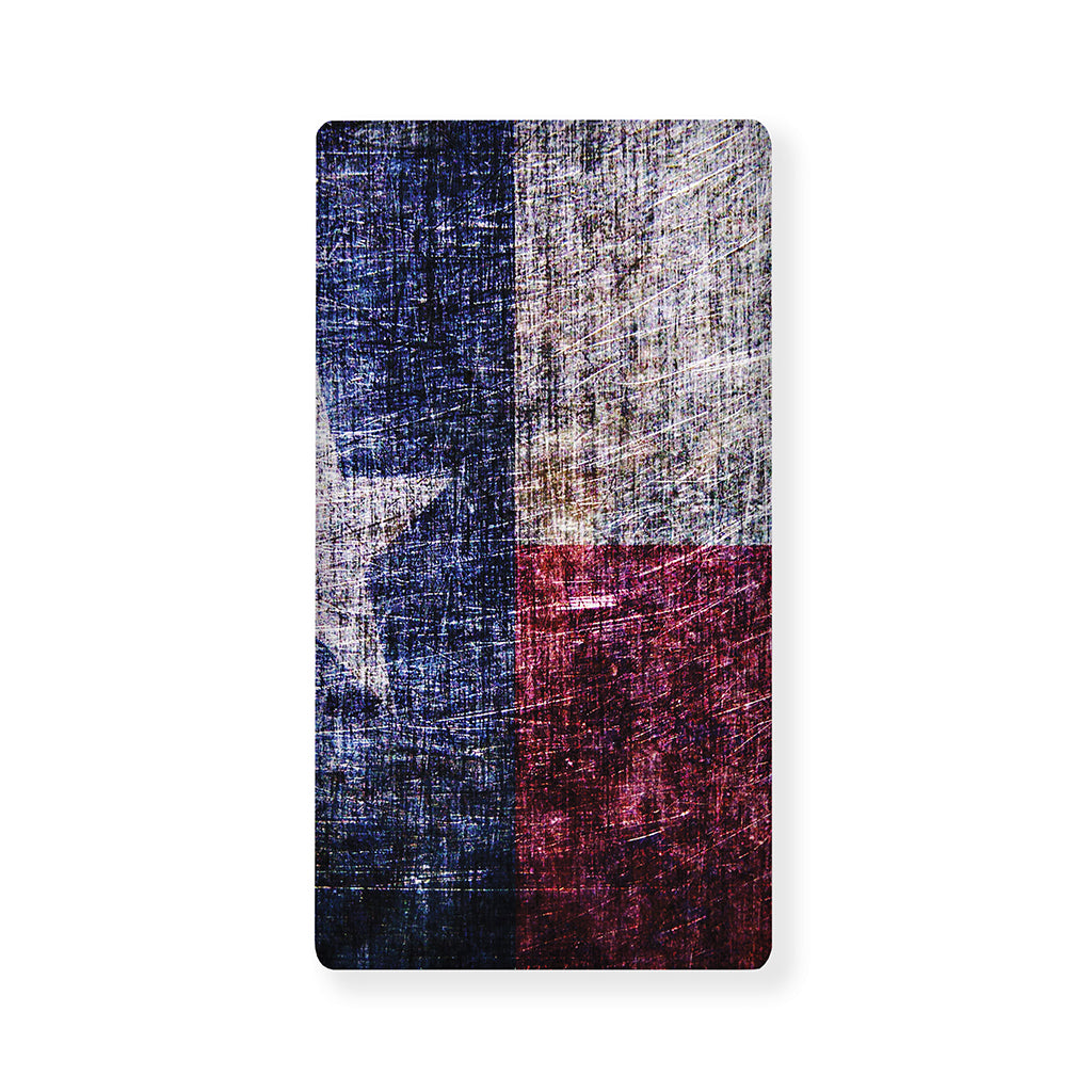 Grunge Texas Flag Print Baby Crib Sheet