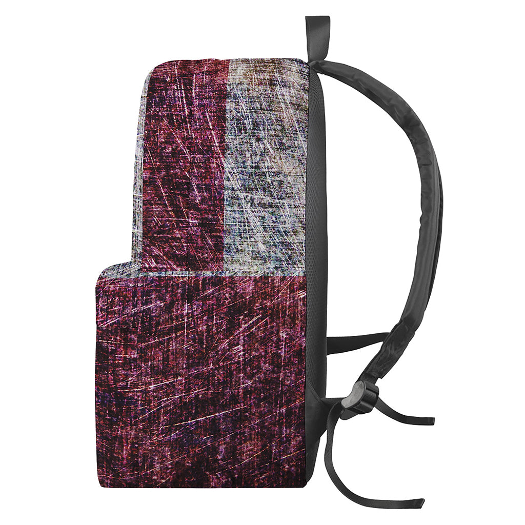 Grunge Texas Flag Print Backpack