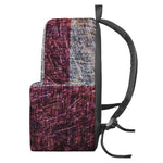 Grunge Texas Flag Print Backpack
