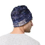 Grunge Texas Flag Print Beanie