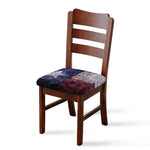 Grunge Texas Flag Print Chair Cushion Cover
