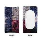 Grunge Texas Flag Print Changing Pad Cover