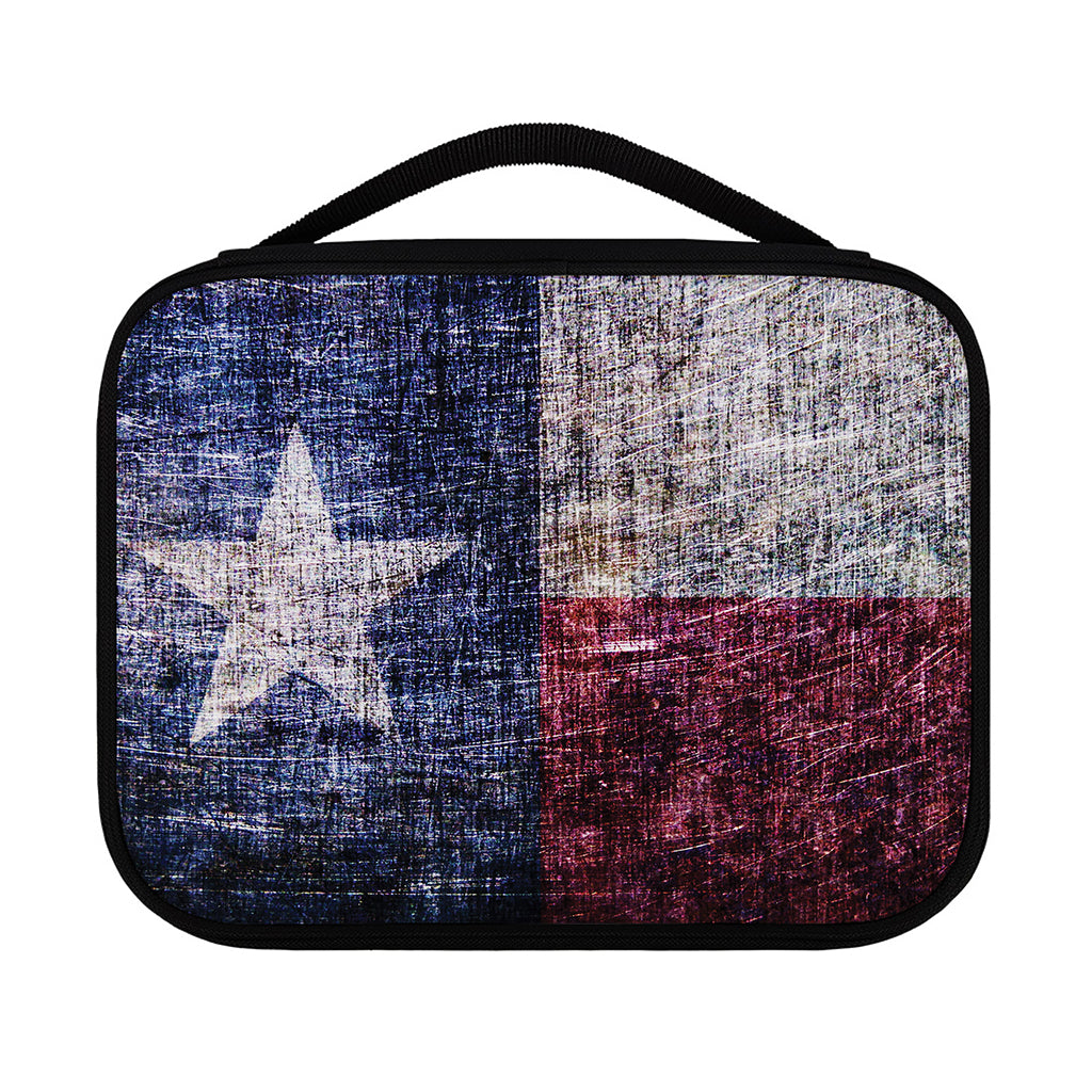 Grunge Texas Flag Print Classic Bible Case