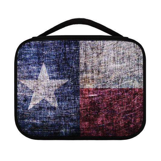 Grunge Texas Flag Print Classic Bible Case
