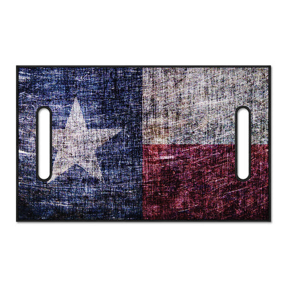 Grunge Texas Flag Print Golf Cart Seat Cover