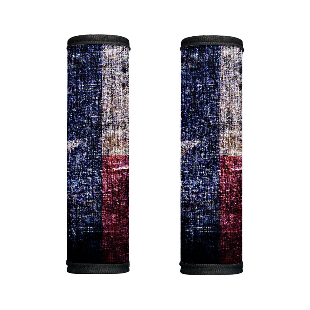 Grunge Texas Flag Print Handle Covers