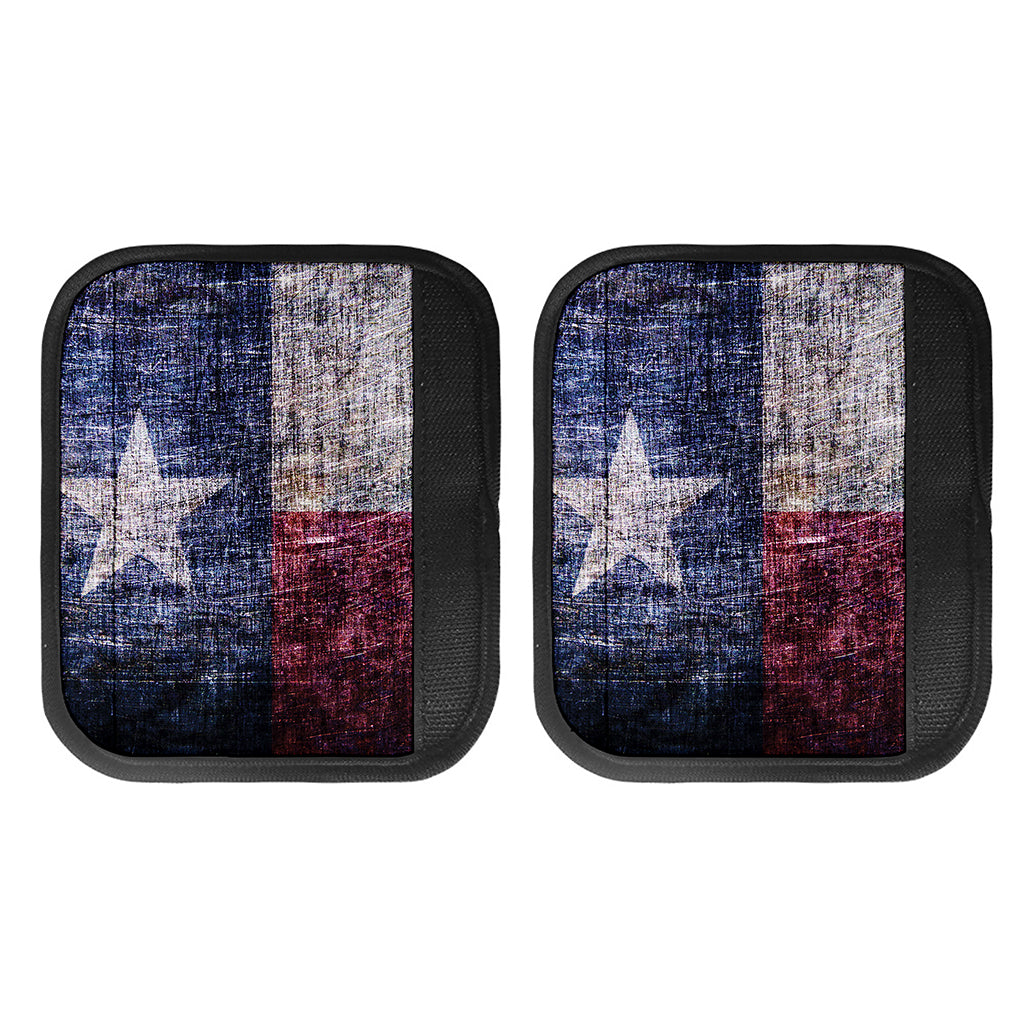 Grunge Texas Flag Print Handle Covers