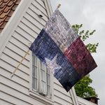 Grunge Texas Flag Print House Flag