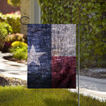 Grunge Texas Flag Print House Flag
