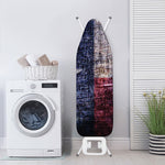 Grunge Texas Flag Print Ironing Board Cover