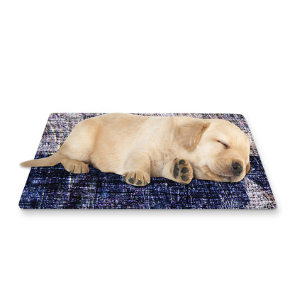 Grunge Texas Flag Print Pet Cooling Mat Cover