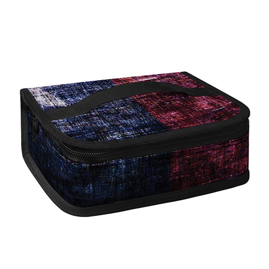 Grunge Texas Flag Print Small Lunch Bag